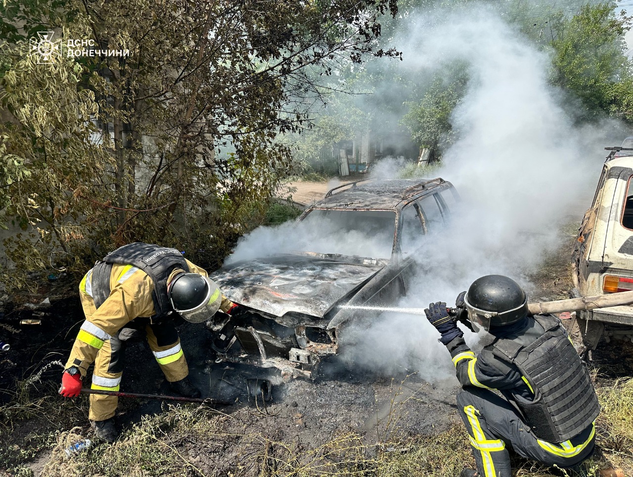 Селидове, Краматорськ, Лиман та Добропілля: Рятувальники показали наслідки пожеж